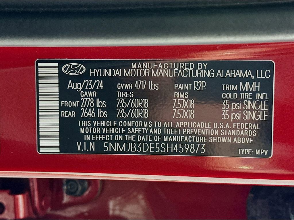 Certified 2025 Hyundai Tucson SEL FWD image 33