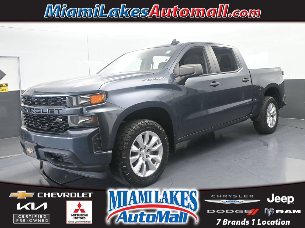 Used 2022 Chevrolet Silverado 1500 Custom w/ Safety Confidence Package AWD/4WD 360° Tour