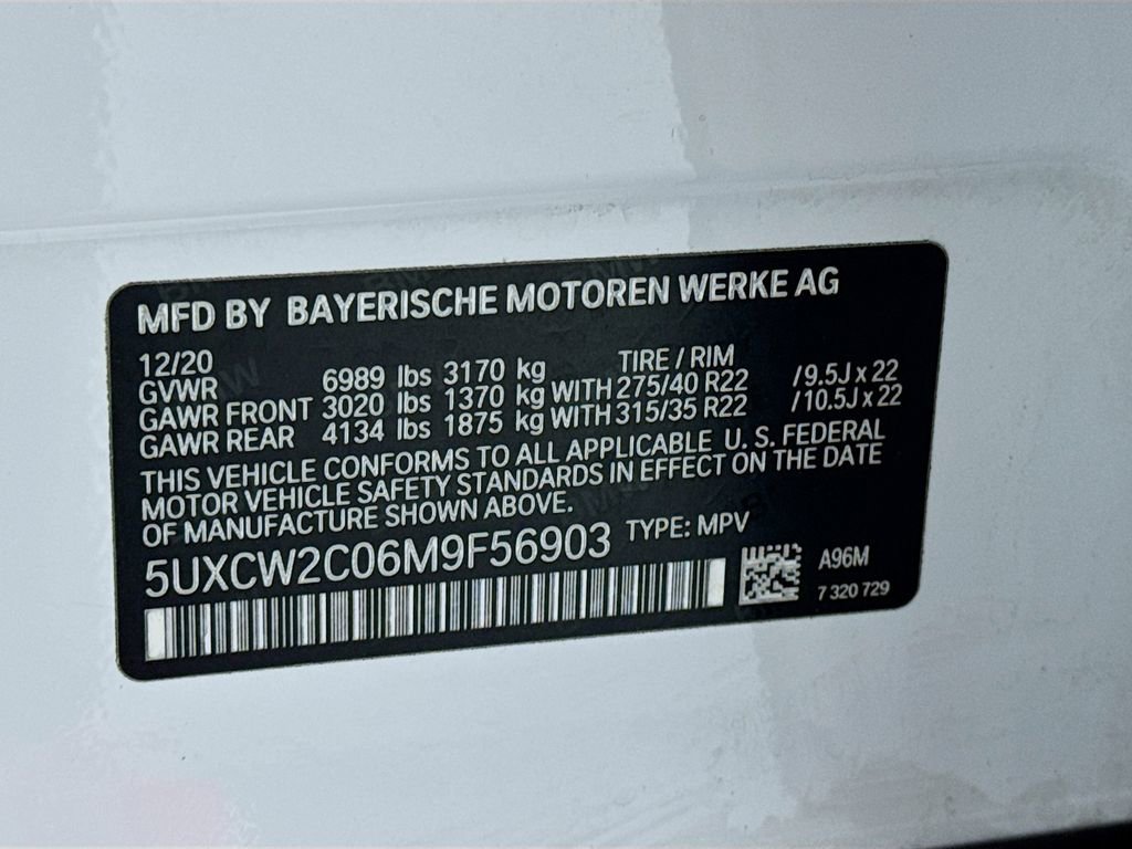 Used 2021 BMW X7 xDrive40i w/ M Sport Package image 36