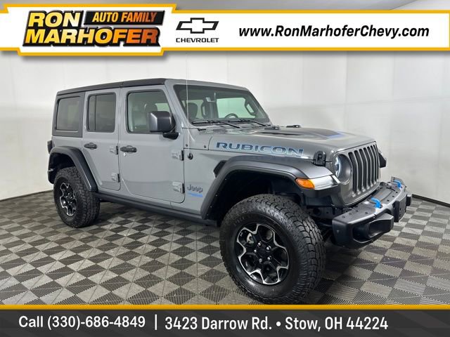 Used 2021 Jeep Wrangler Unlimited Rubicon 4xe w/ Steel Bumper Group
