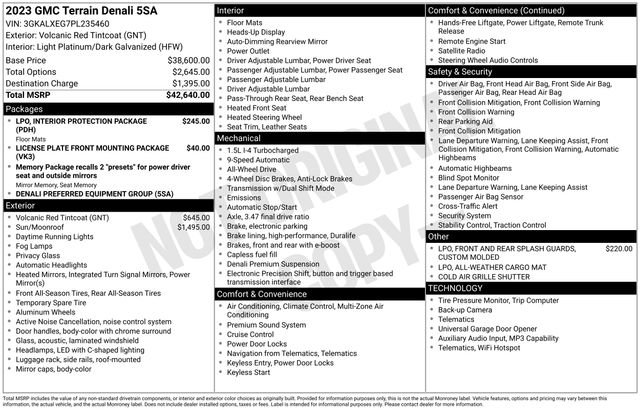 Used 2023 GMC Terrain Denali image 4