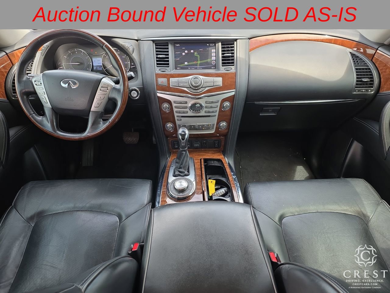 Used 2019 INFINITI QX80 Luxe w/ Proassist Package AWD/4WD image 12