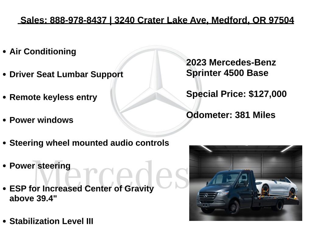 Used 2023 Mercedes-Benz Sprinter 4500 image 20