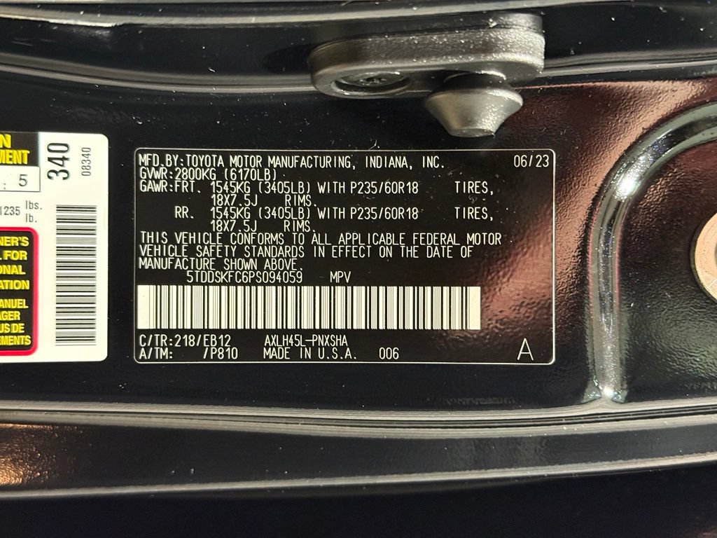 Certified 2023 Toyota Sienna XSE w/ XSE Plus Package AWD/4WD image 34