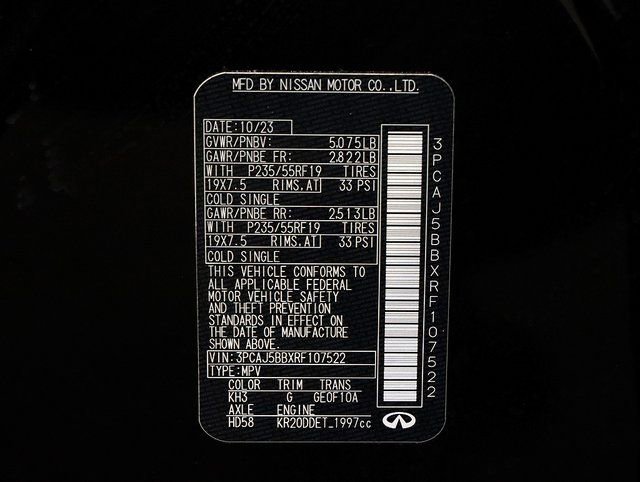 Used 2024 INFINITI QX50 Luxe AWD/4WD image 38