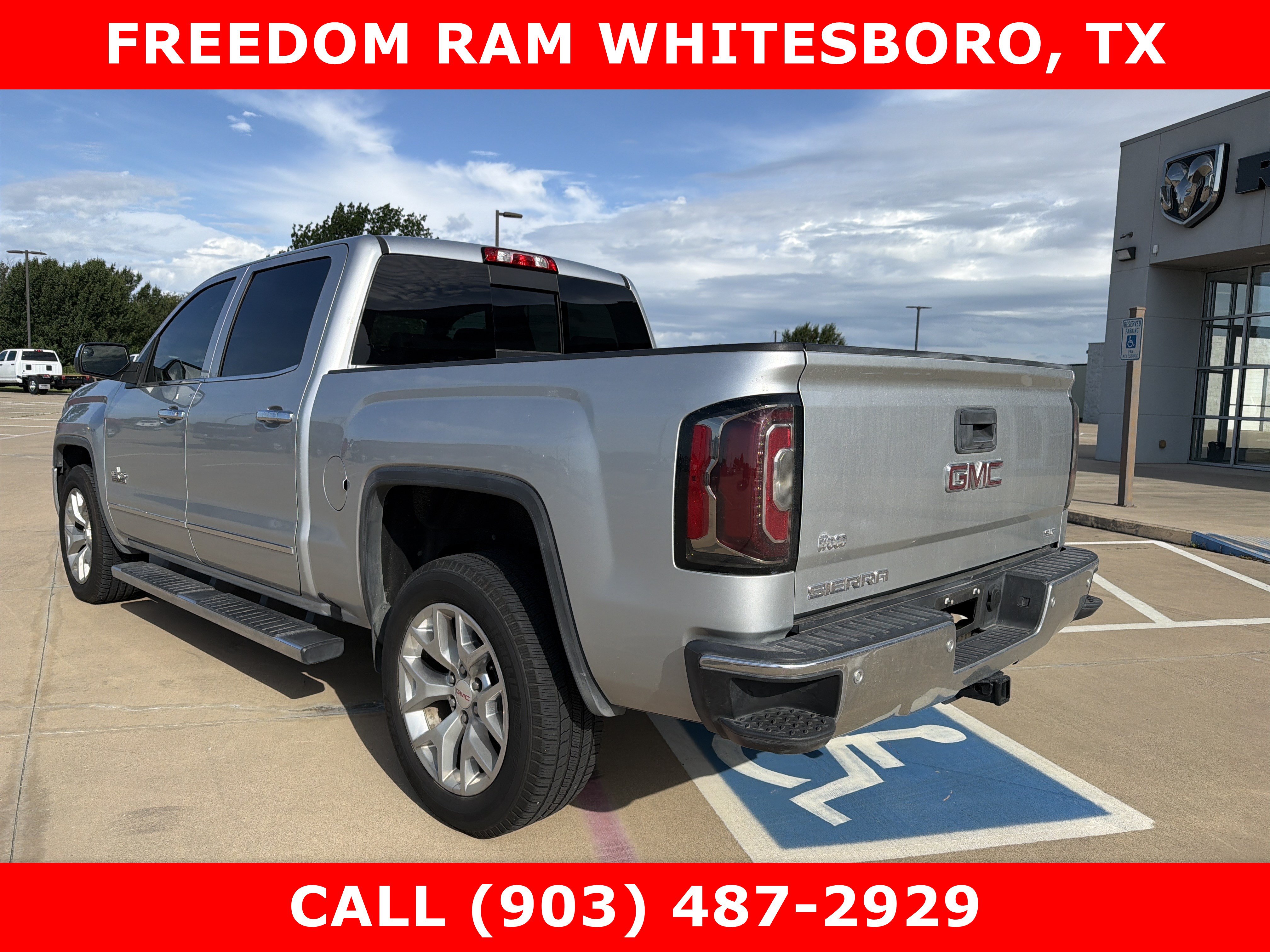 Used 2017 GMC Sierra 1500 SLT w/ Texas SLT Premium Package RWD image 3