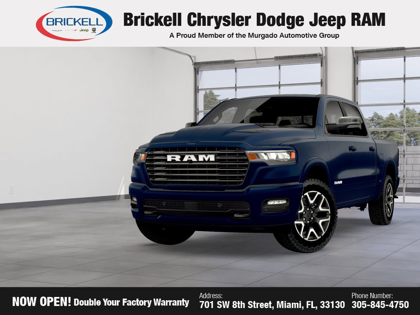 New 2026 RAM 1500 Laramie w/ Sport Appearance Package image 1