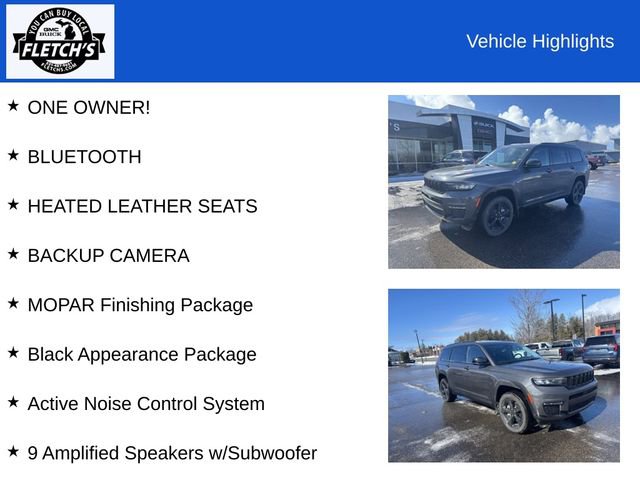 Used 2023 Jeep Grand Cherokee L Limited w/ Black Appearance Package image 2