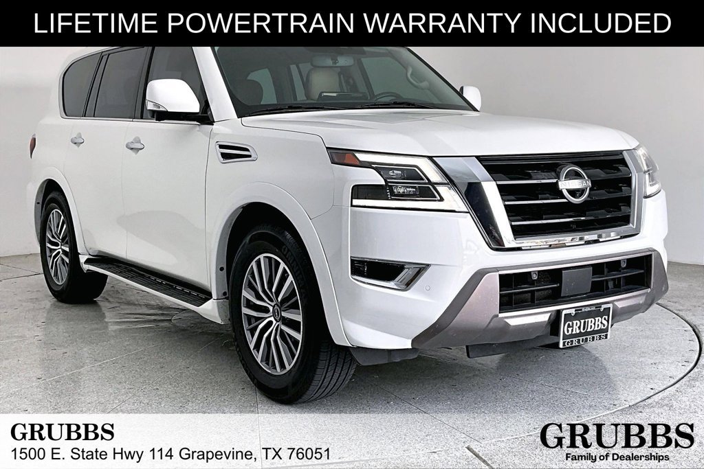 Used 2023 Nissan Armada SL w/ Captain's Chairs Package RWD image 1