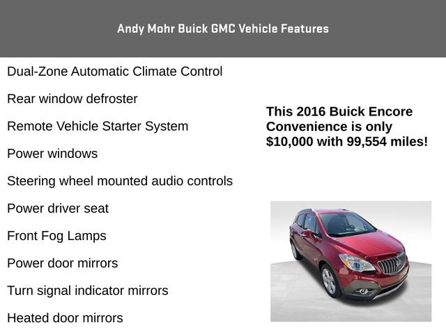 Used 2016 Buick Encore Convenience FWD image 8
