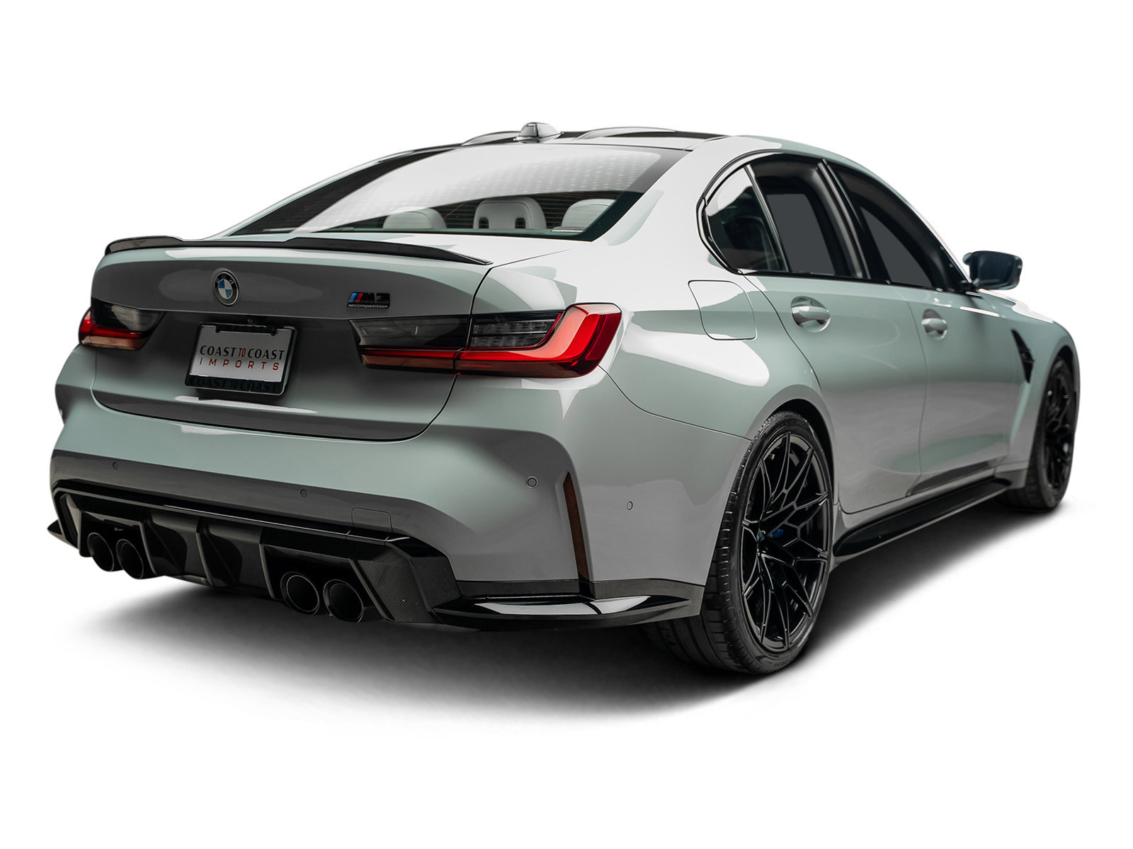 Used 2024 BMW M3 Competition w/ M Carbon Exterior Package RWD image 20