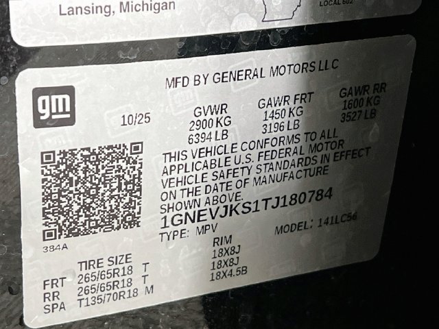 Used 2026 Chevrolet Traverse Z71 w/ Enhanced Driving Package AWD/4WD image 31