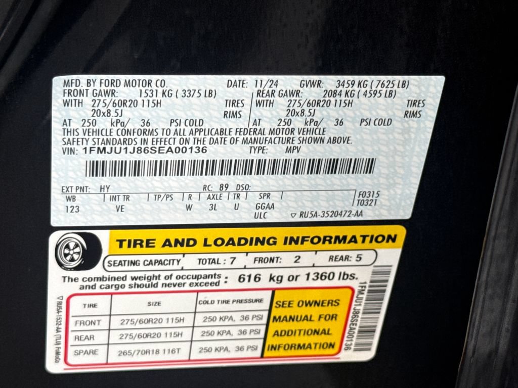 Used 2025 Ford Expedition Active AWD/4WD image 31