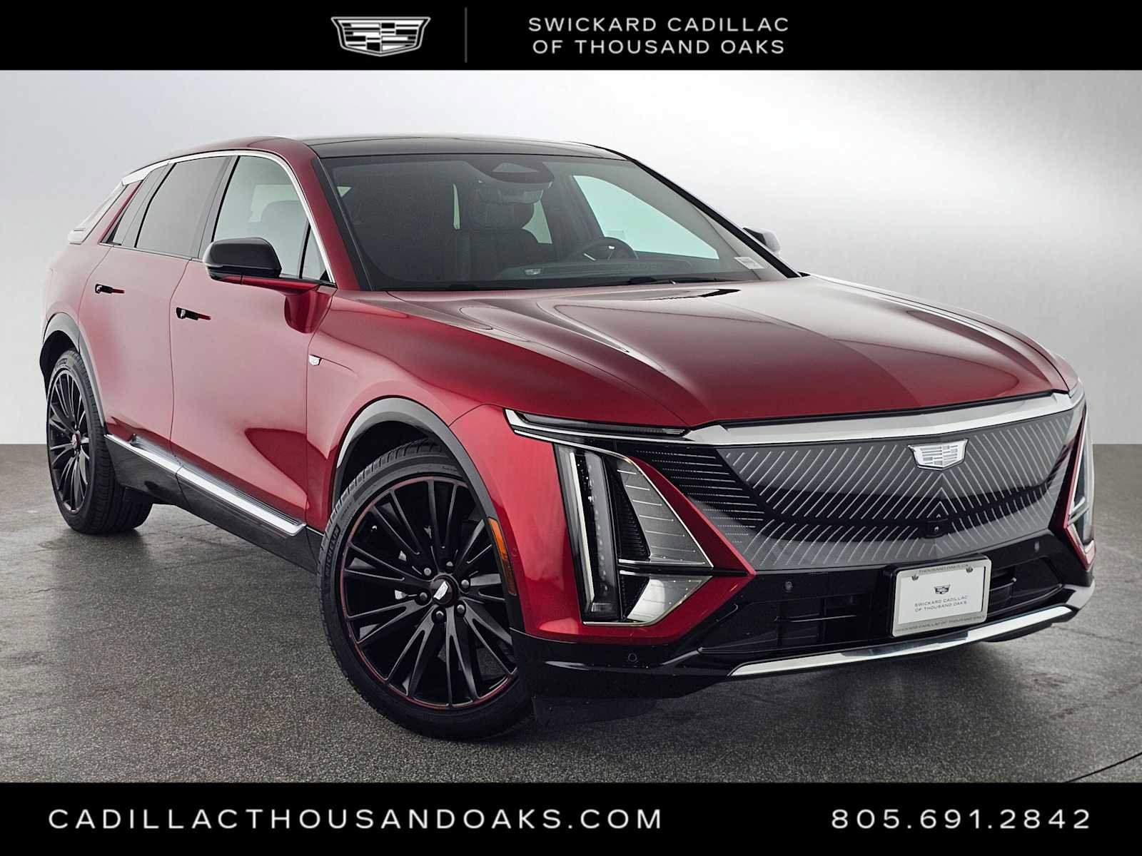 Used 2025 Cadillac Lyriq Luxury w/ LPO, Red Accent Package