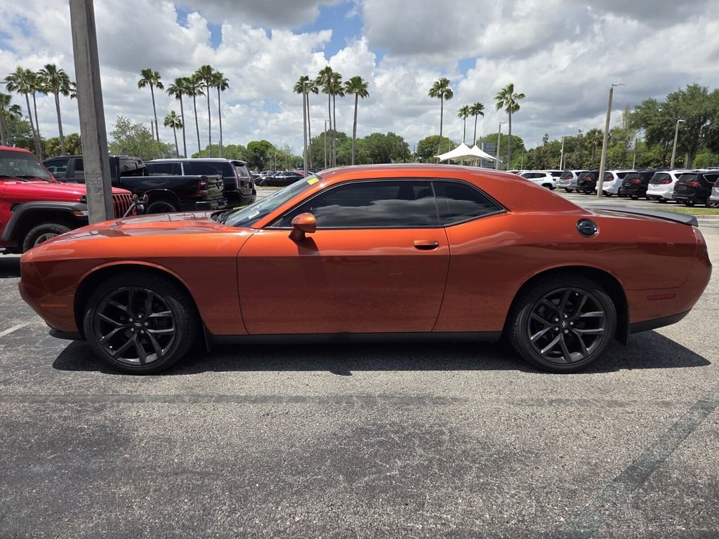 Used 2021 Dodge Challenger SXT w/ Blacktop Package RWD image 4