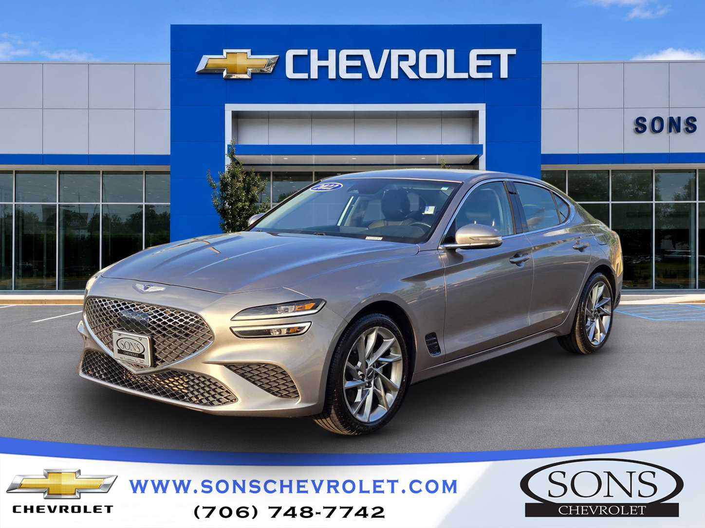 Used 2022 Genesis G70 2.0T