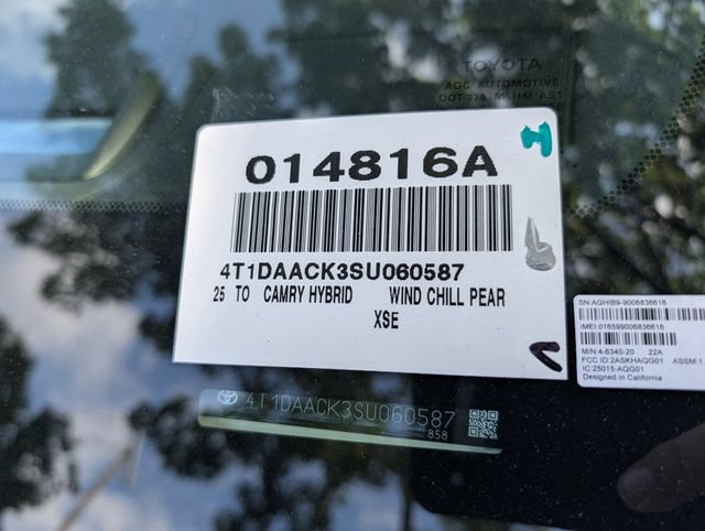 Certified 2025 Toyota Camry XSE w/ Premium Package FWD image 36