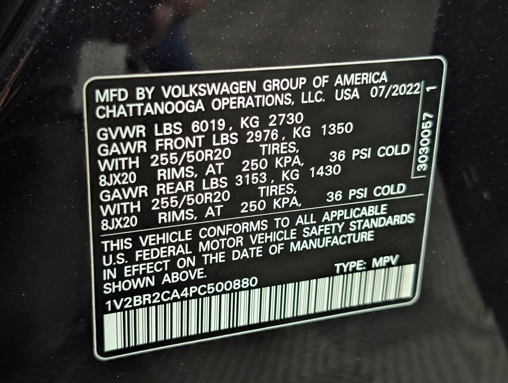 Used 2023 Volkswagen Atlas SEL AWD/4WD image 29