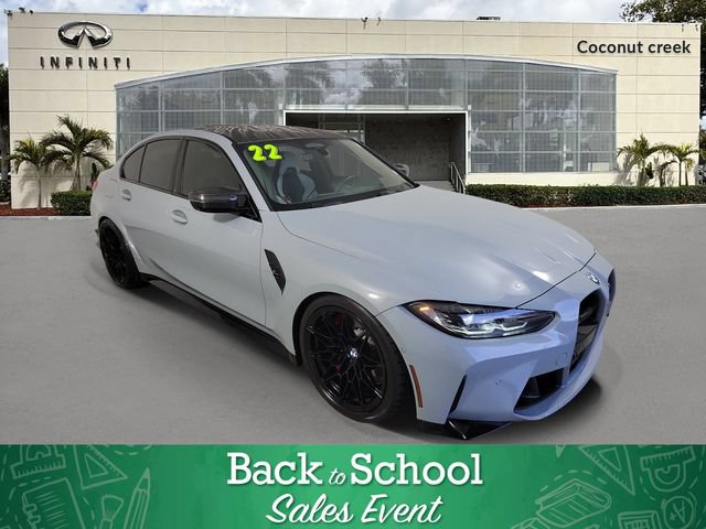 Used 2022 BMW M3 Competition w/ Executive Package RWD image 1
