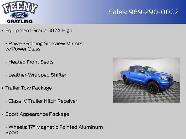 Used 2021 Ford Ranger XLT w/ Equipment Group 302A High image 12