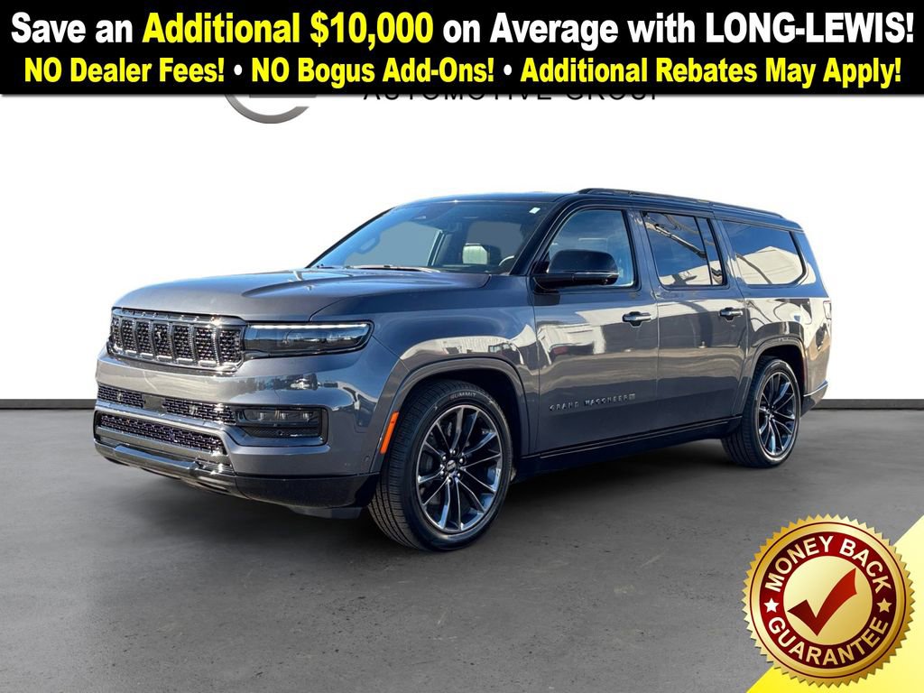 Used 2024 Jeep Grand Wagoneer L Series II w/ Quick Order Packagew 28T