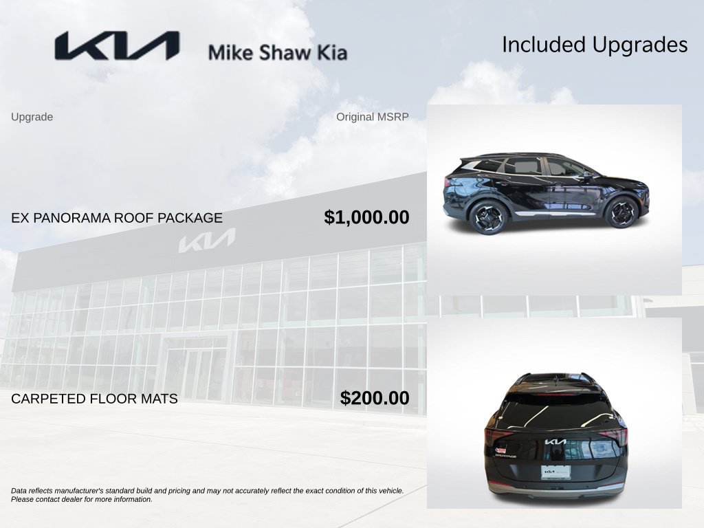 Certified 2026 Kia Sportage EX w/ EX Panorama Roof Package FWD image 6
