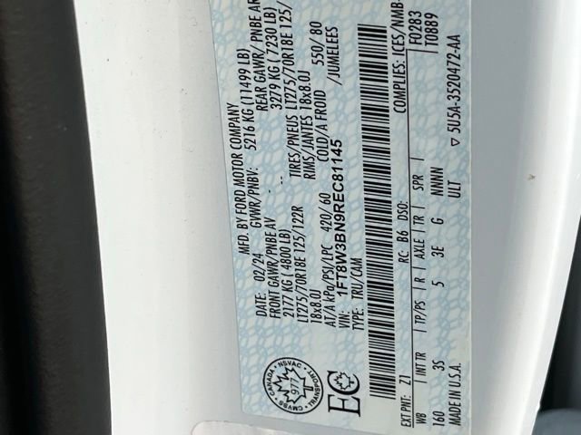 Used 2024 Ford F350 XLT w/ FX4 Off-Road Package image 32