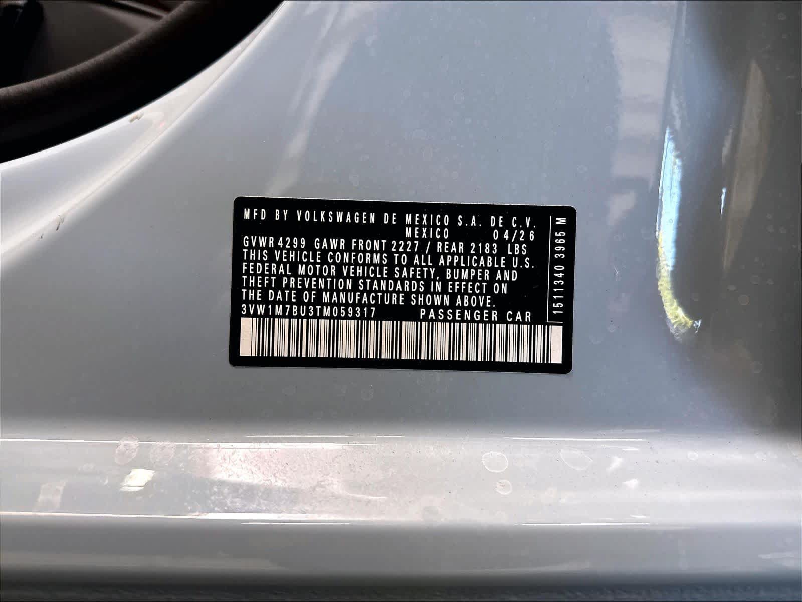 New 2026 Volkswagen Jetta GLI Autobahn FWD image 8
