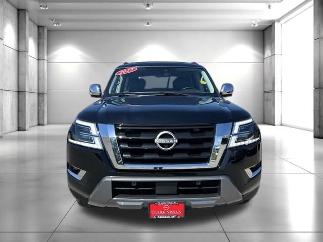 Used 2023 Nissan Armada Platinum w/ Captain's Chairs Package AWD/4WD image 3