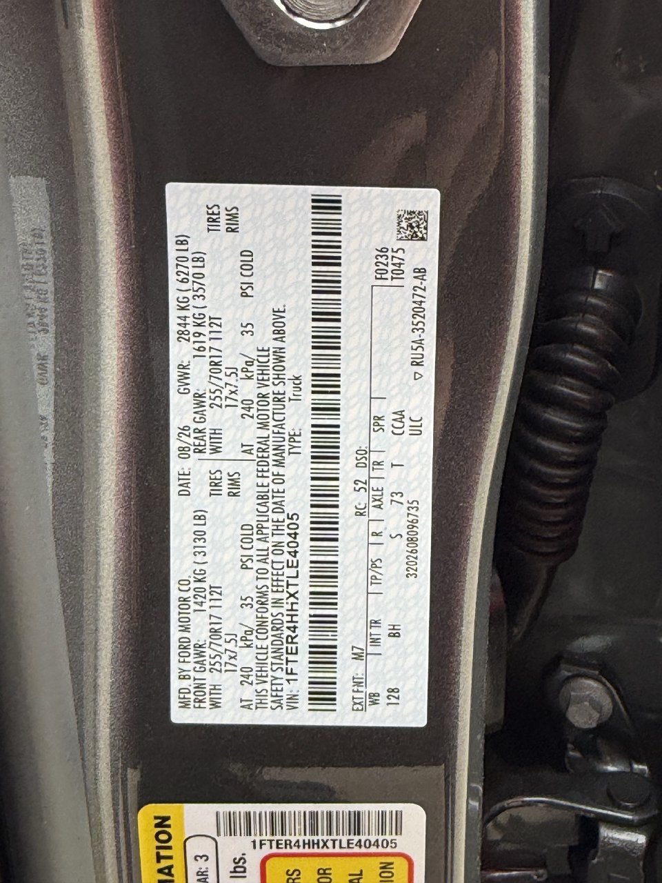 New 2026 Ford Ranger XLT w/ Equipment Group 301A High AWD/4WD image 20