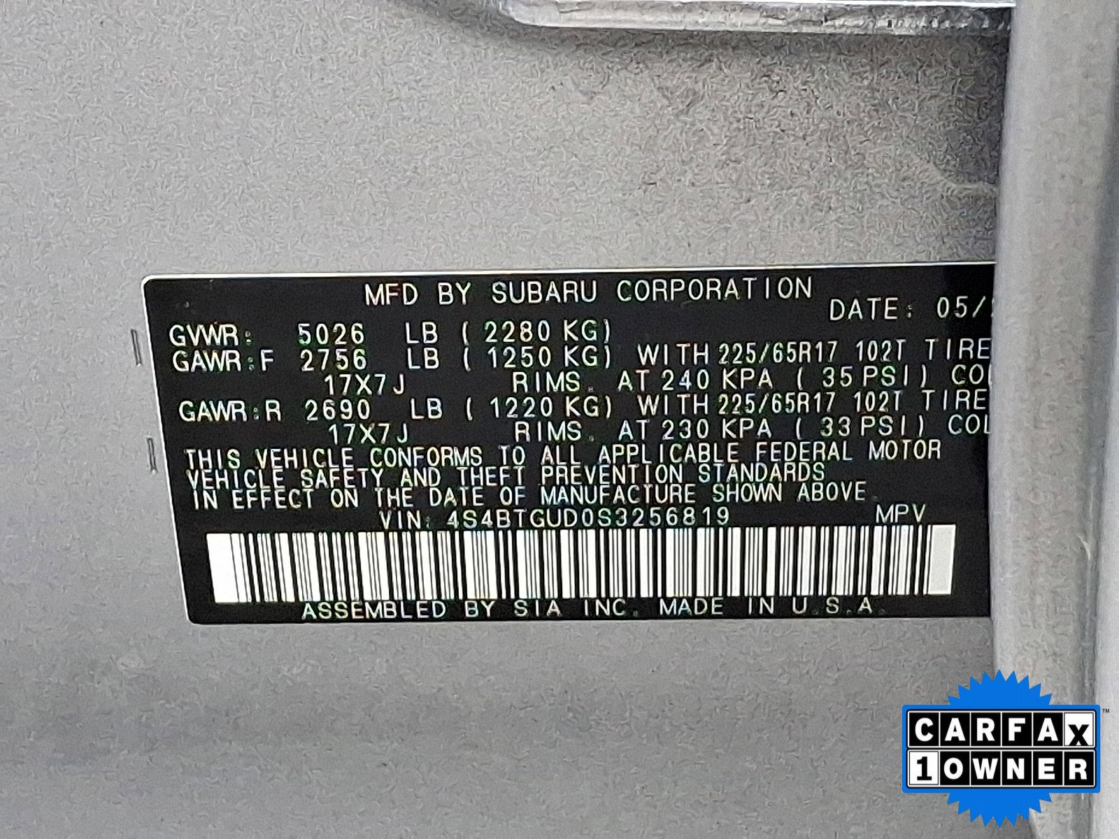 Certified 2025 Subaru Outback Wilderness AWD/4WD image 55