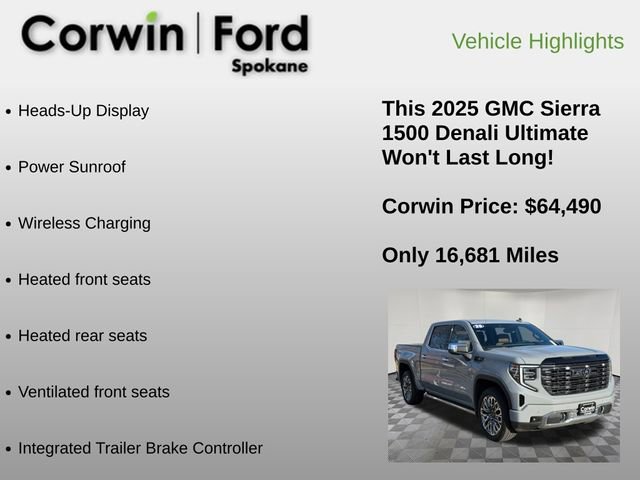 Used 2025 GMC Sierra 1500 Denali Ultimate image 12
