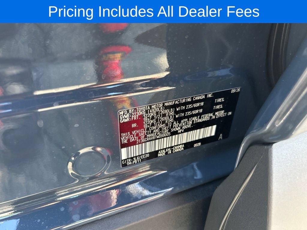 New 2026 Toyota RAV4 XLE Premium w/ Panoramic Sun Roof Package AWD/4WD image 4
