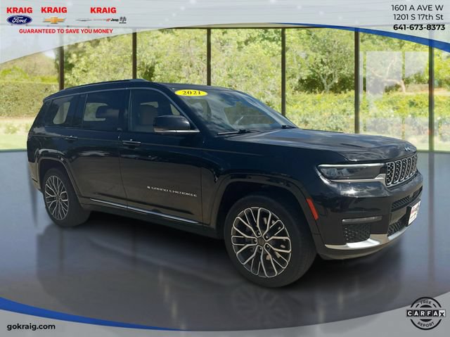 Used 2021 Jeep Grand Cherokee L Summit AWD/4WD image 3