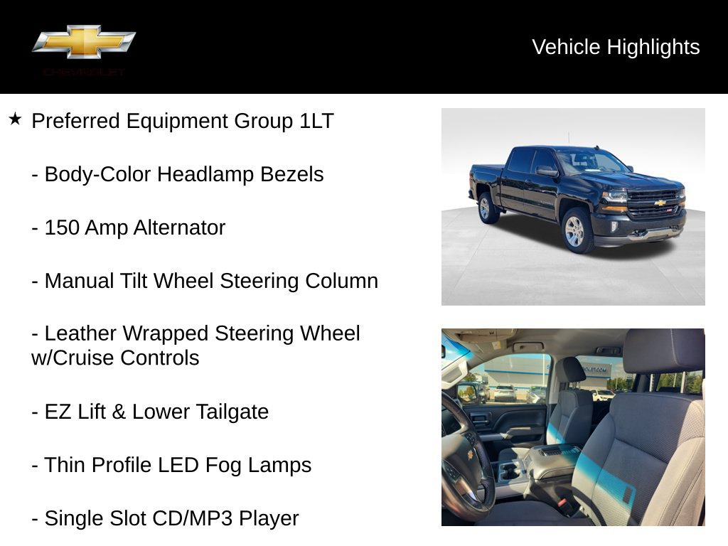 Used 2018 Chevrolet Silverado 1500 LT w/ All Star Edition AWD/4WD image 20