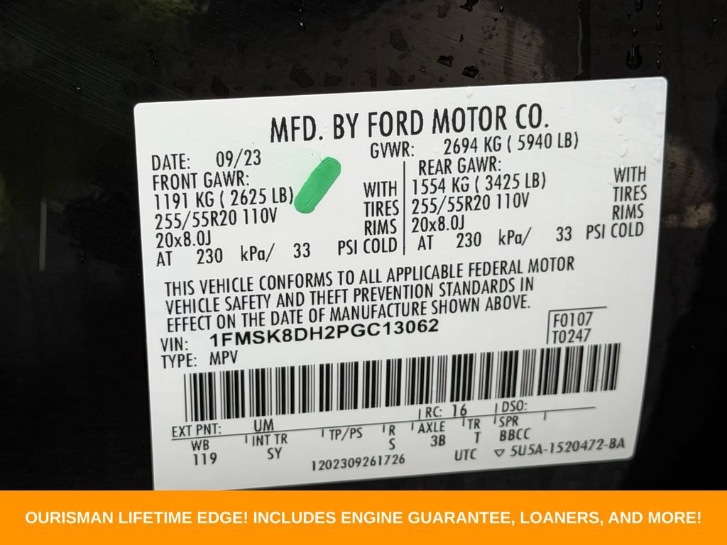 Used 2023 Ford Explorer XLT w/ Equipment Group 202A AWD/4WD image 30