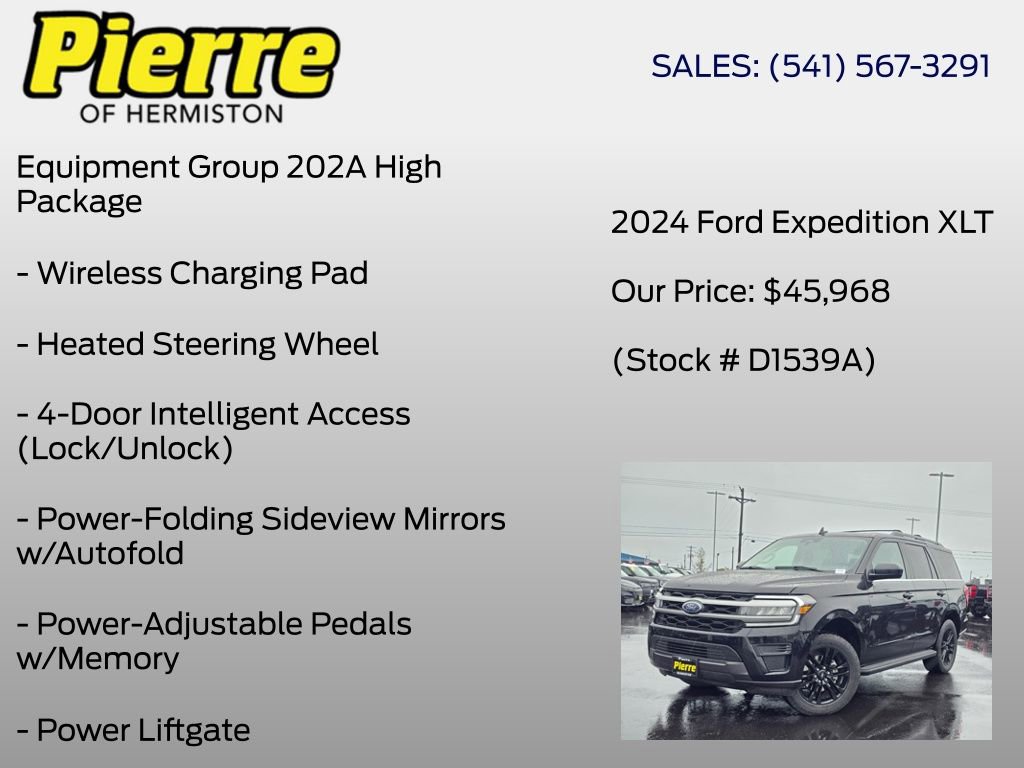 Certified 2024 Ford Expedition XLT AWD/4WD image 12