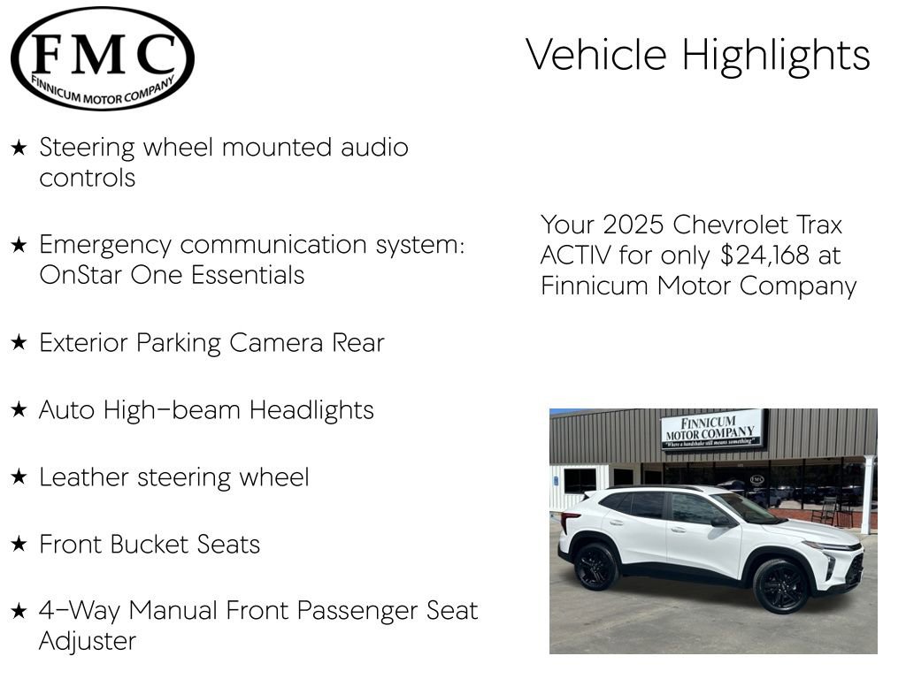 Used 2025 Chevrolet Trax ACTIV image 16