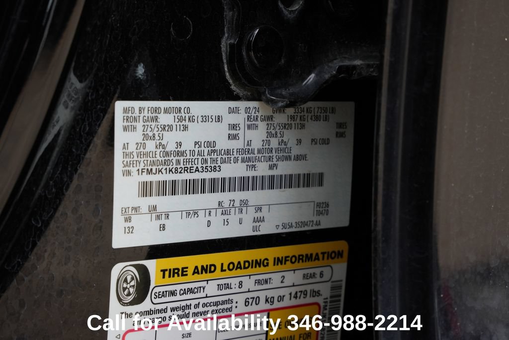 Used 2024 Ford Expedition Max Limited RWD image 30