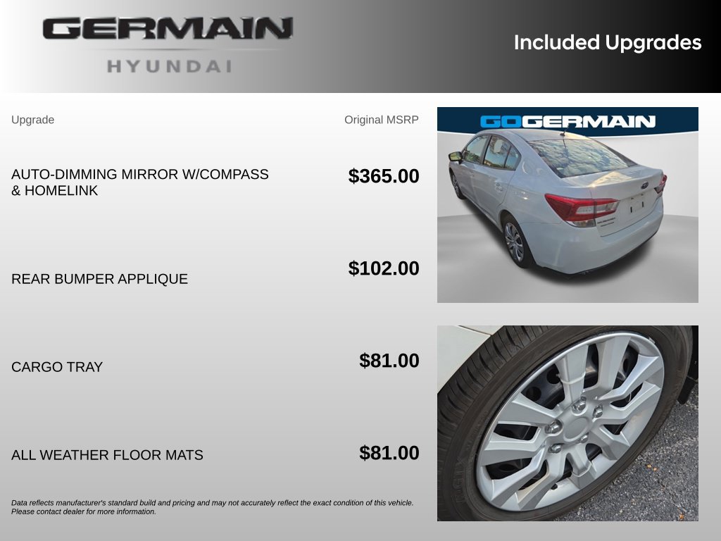Used 2018 Subaru Impreza 2.0i AWD/4WD image 15