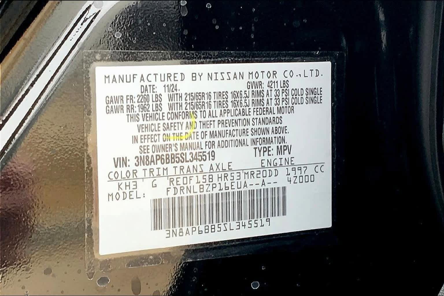Used 2025 Nissan Kicks S AWD/4WD image 31