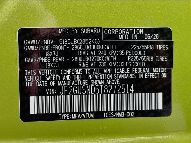 New 2026 Subaru Crosstrek 2.5i Limited AWD/4WD image 31