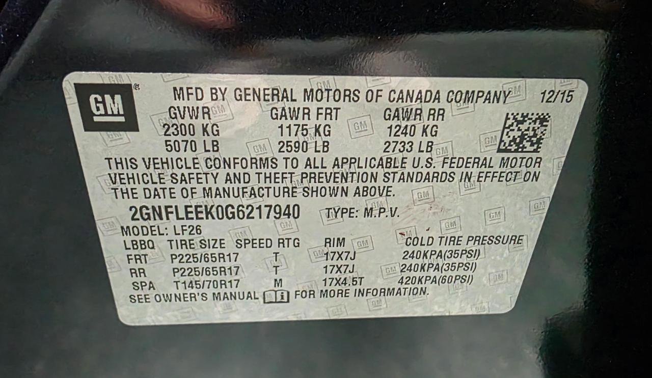 Used 2016 Chevrolet Equinox LS AWD/4WD image 39