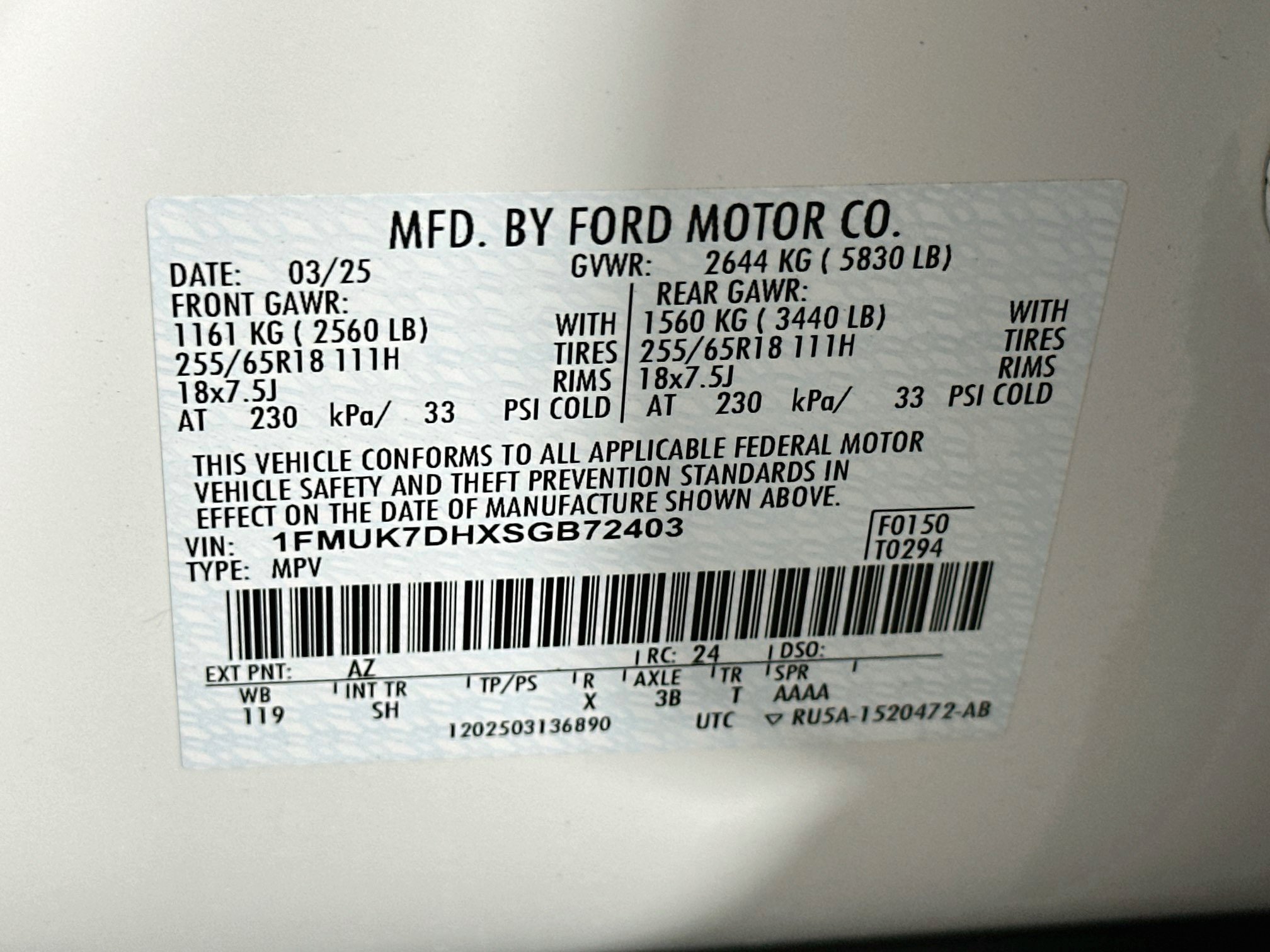 Used 2025 Ford Explorer Active w/ Active Comfort Package RWD image 12