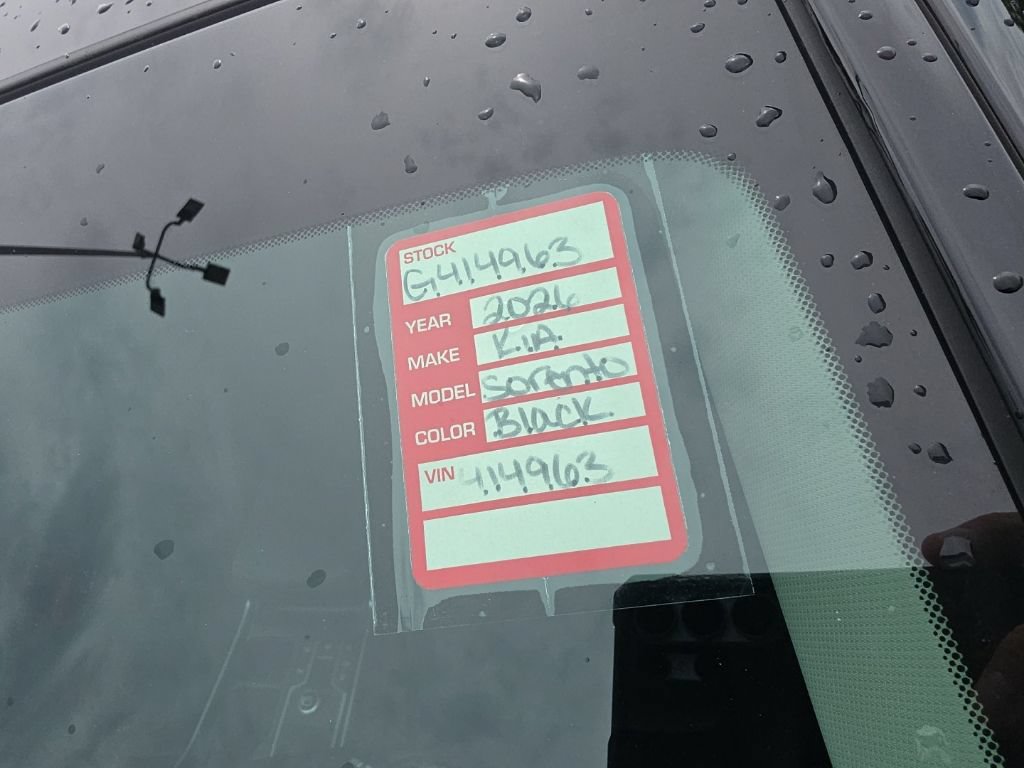 Certified 2026 Kia Sorento S w/ S Panoramic Sunroof Package FWD image 10