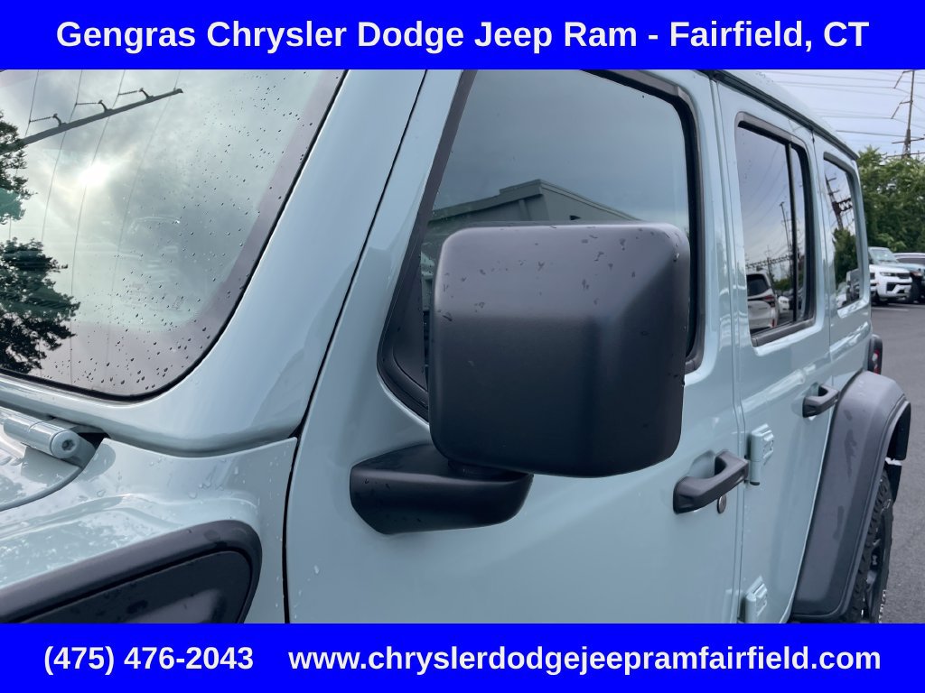 Certified 2023 Jeep Wrangler Unlimited w/ Sun & Screen Package AWD/4WD image 14