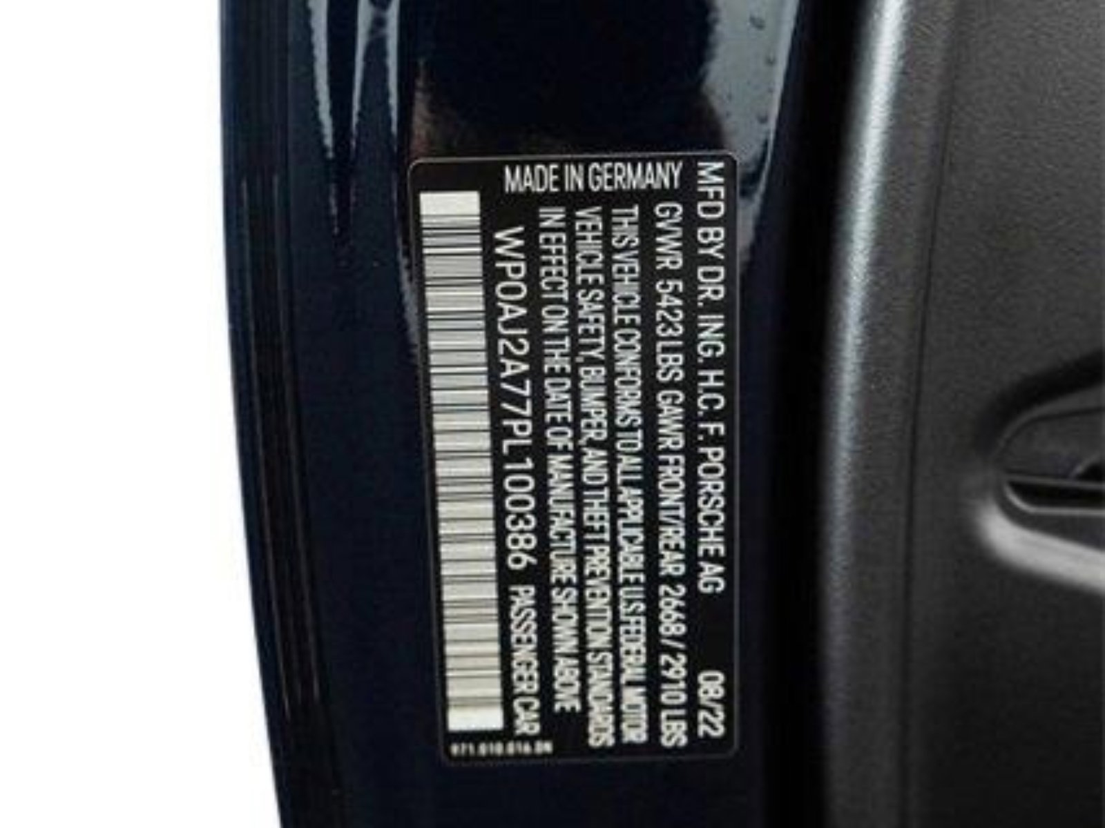 Used 2023 Porsche Panamera 4 Platinum Edition w/ Assistance Package image 58