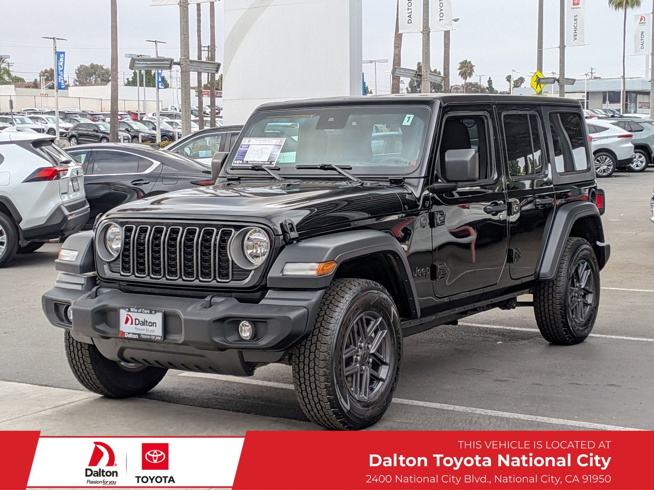 Used 2025 Jeep Wrangler Unlimited Sport