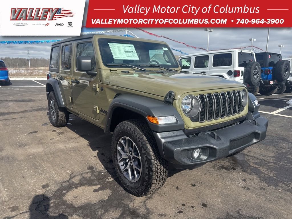 New 2025 Jeep Wrangler Sport S