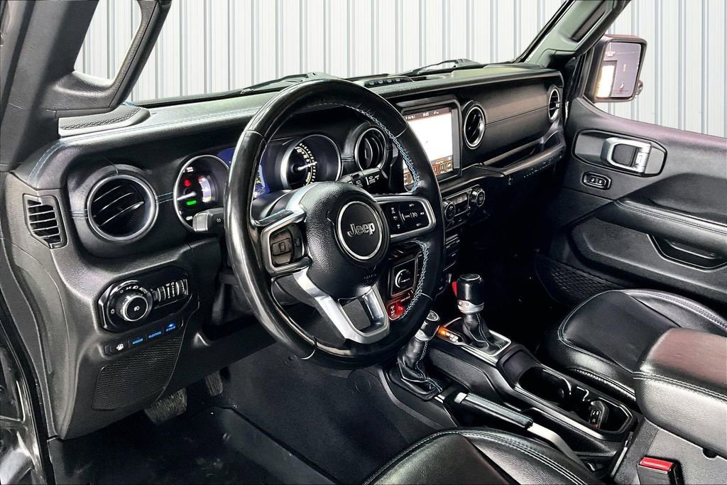 Used 2021 Jeep Wrangler Unlimited Rubicon 4xe w/ Dual Top Group image 16